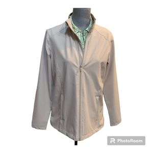 Lady Hagen lightweight tan golf jacket M